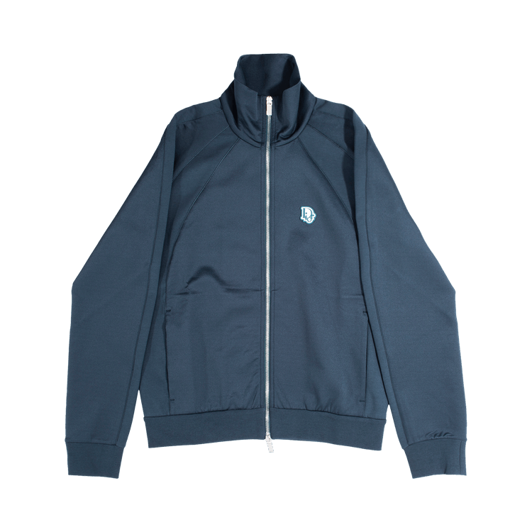 Dior Track Zip Up With Piping Detail "Green"