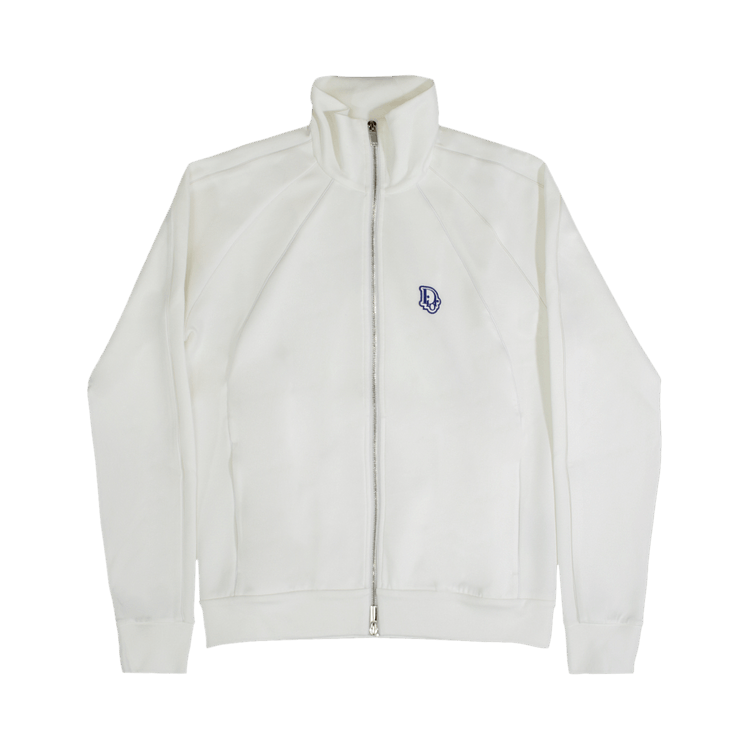 Dior Track Zip Up With Piping Detail "White"