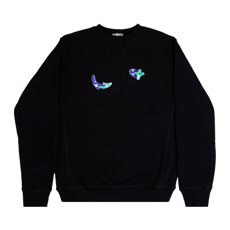 Dior Jojo's Patch And Embroidery Crewneck 'Black'