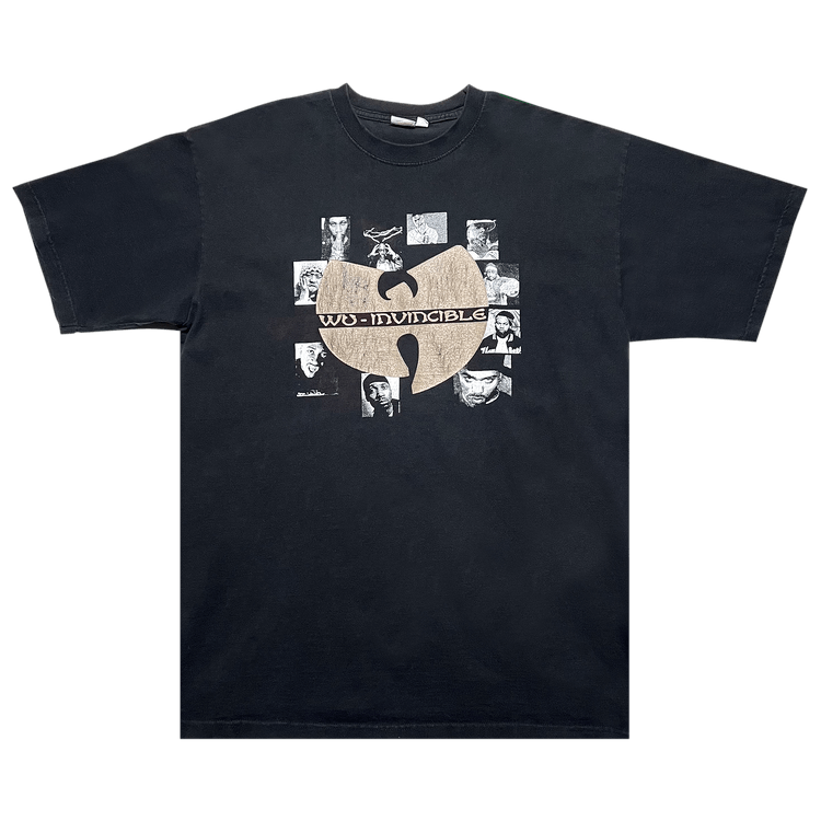 Pre-Owned Music 2008 Wu-Tang Clan Wu-Invincible Tee "Black"