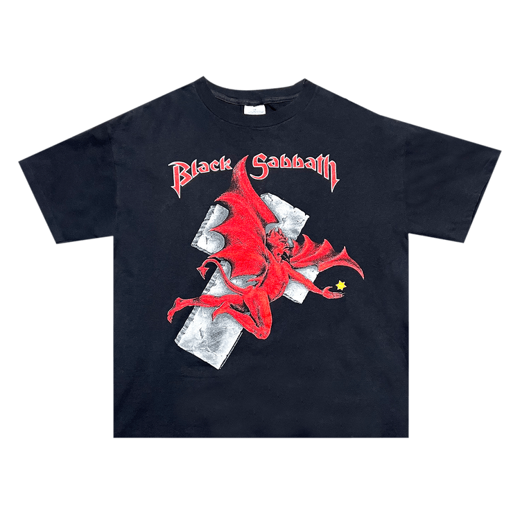 Vintage Black Sabbath Dehumanizer Tour Tee "Black"