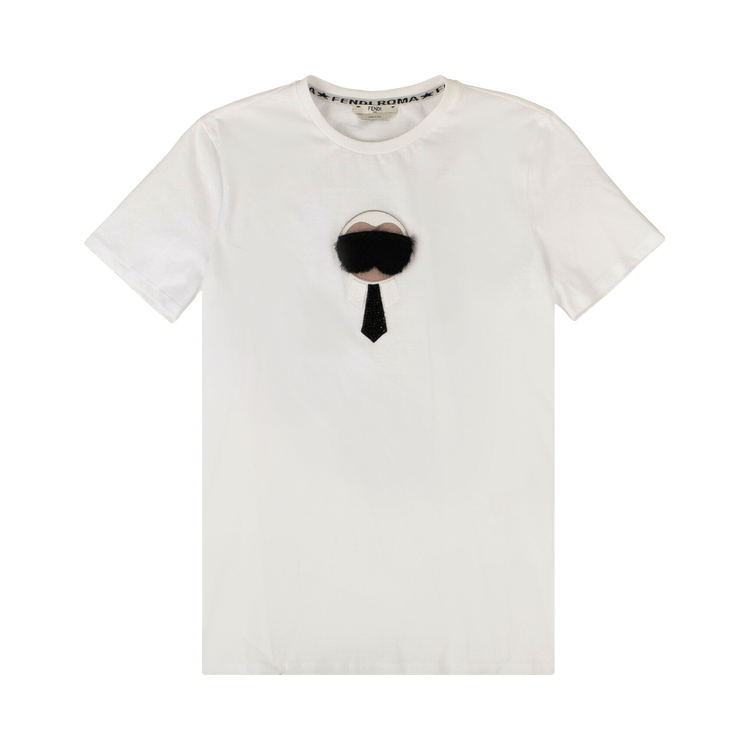 Fendi x Karl Lagerfield Karl Monster T-Shirt "White"