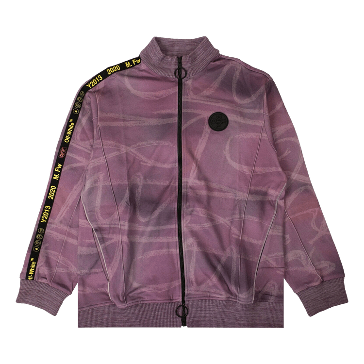 Off-White Spot Track Jacket "Purple"