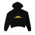 Off-White Graphic Print Hoodie "Black"