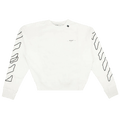 Off-White Abstract Logo Sweatshirt "White"