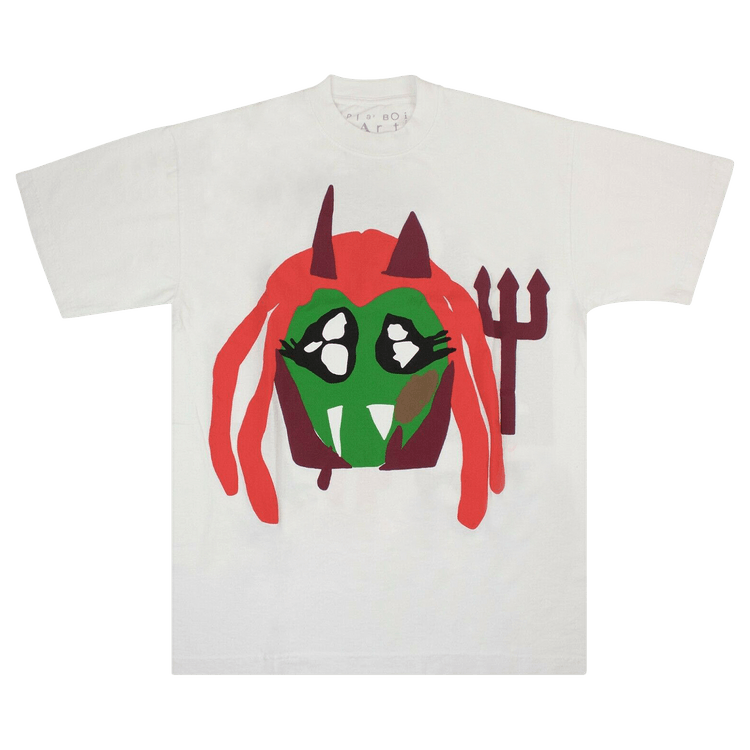 Cactus Plant Flea Market x Playboi Carti King Vamp T-Shirt "White"