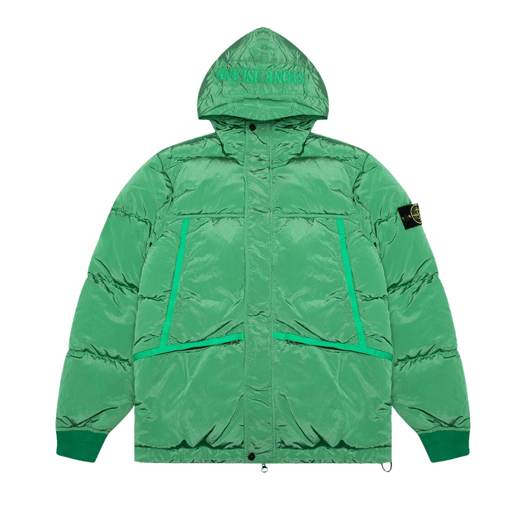 Stone Island Real Down Jacket "Green"