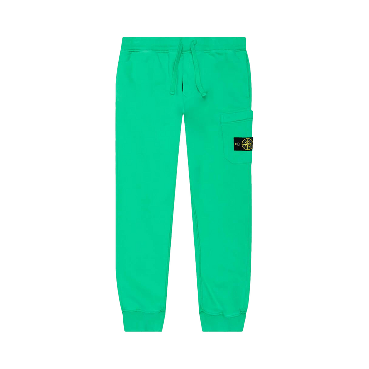 Stone Island Fleece Pants "Green"