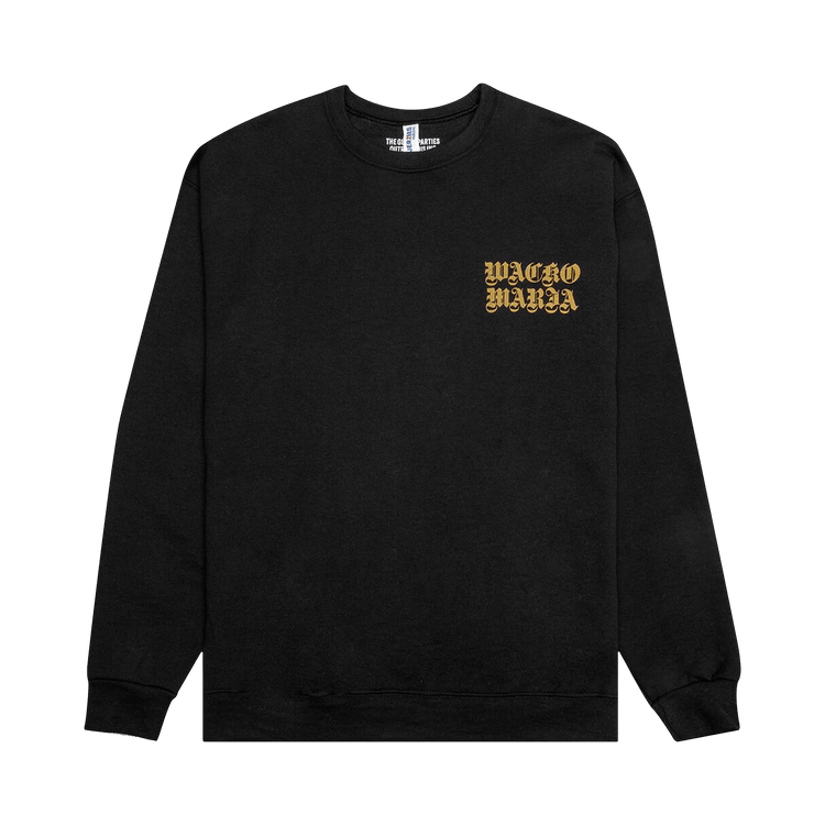 Wacko Maria Crewneck Sweatshirt Type-1 "Black"