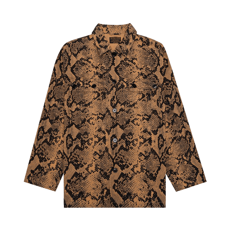 Wacko Maria Python Army Shirt Type-2 "Beige"