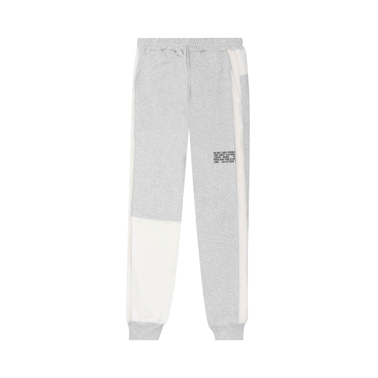 Helmut Lang Colorblock Jogger "Light Heather Grey"