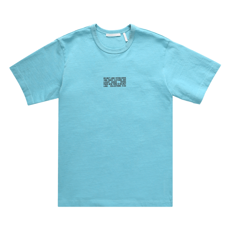 Helmut Lang Distort Tee "Pool"