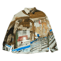 Pyer Moss Print Collared Shirt "Yellow/Multicolor"