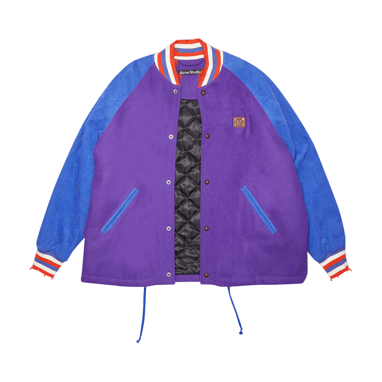 Acne Studios Bomber Jacket "Purple/Sapphire Blue"