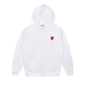 Comme des Garçons PLAY Zip Hoodie "White"