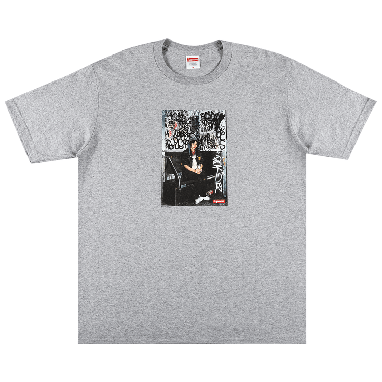 Supreme x Lady Pink Tee "Heather Grey"