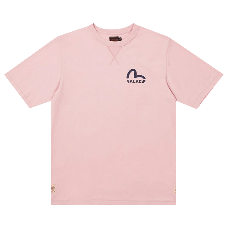 Palace x Evisu Seagull T-Shirt "Pink Nectar"