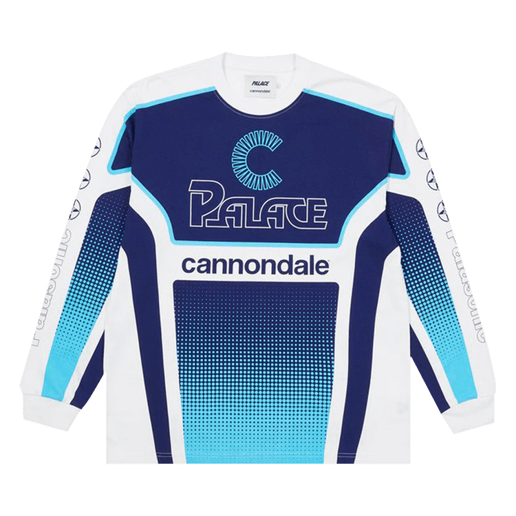 Palace x Cannondale Mad Boy Long-Sleeve "White"