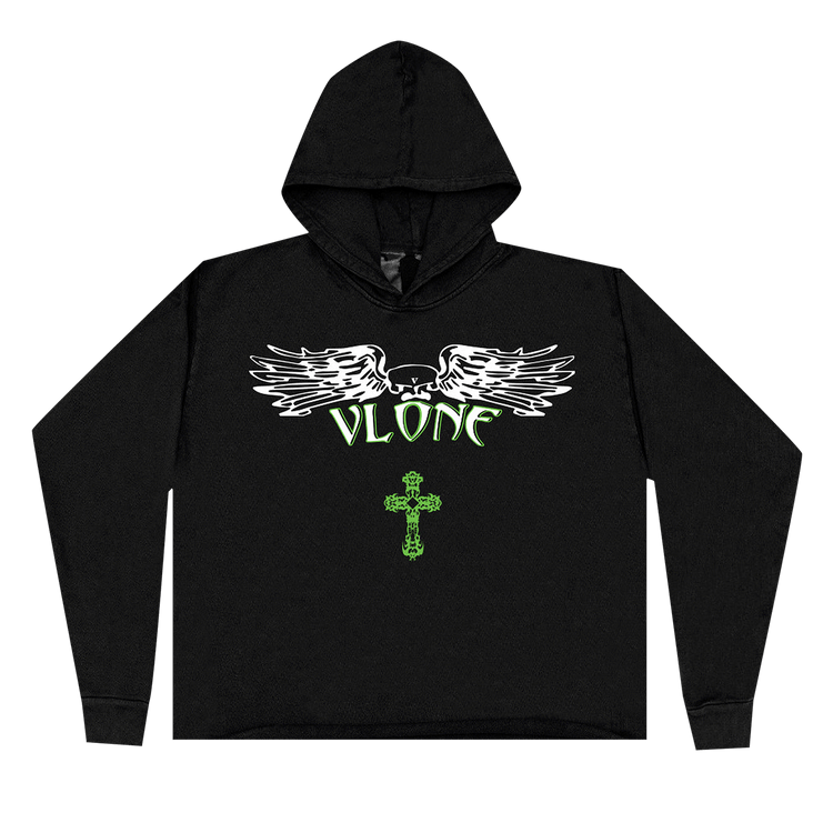 Vlone Support Hoodie "Black"