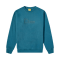 Dime Classic Outline Crewneck "Real Teal"