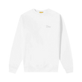 Dime Classic Small Logo Crewneck "White"