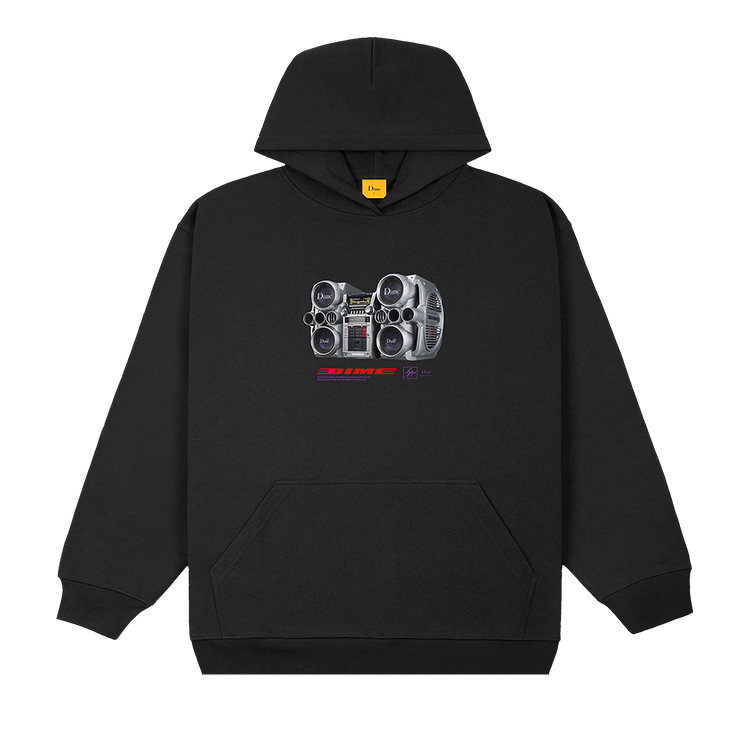 Dime Trackmaster 9000 Hoodie "Black"