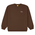 Dime Classic Small Logo Crewneck "Stray Brown"