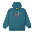 Dime Trackmaster 9000 Hoodie "Real Teal"