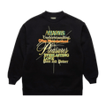 Pleasures Faith Crewneck Sweatshirt "Black"