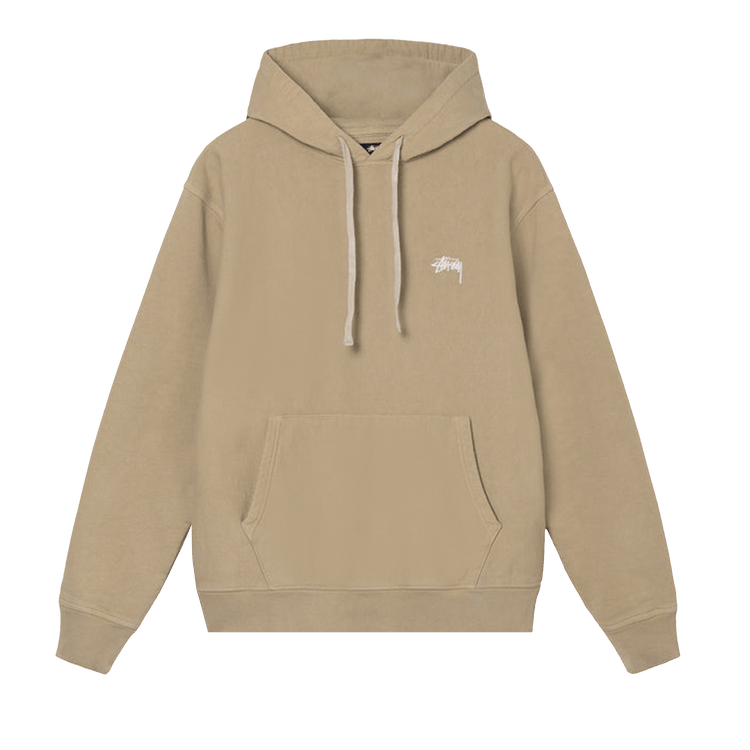Stussy Stock Logo Hood "Khaki"