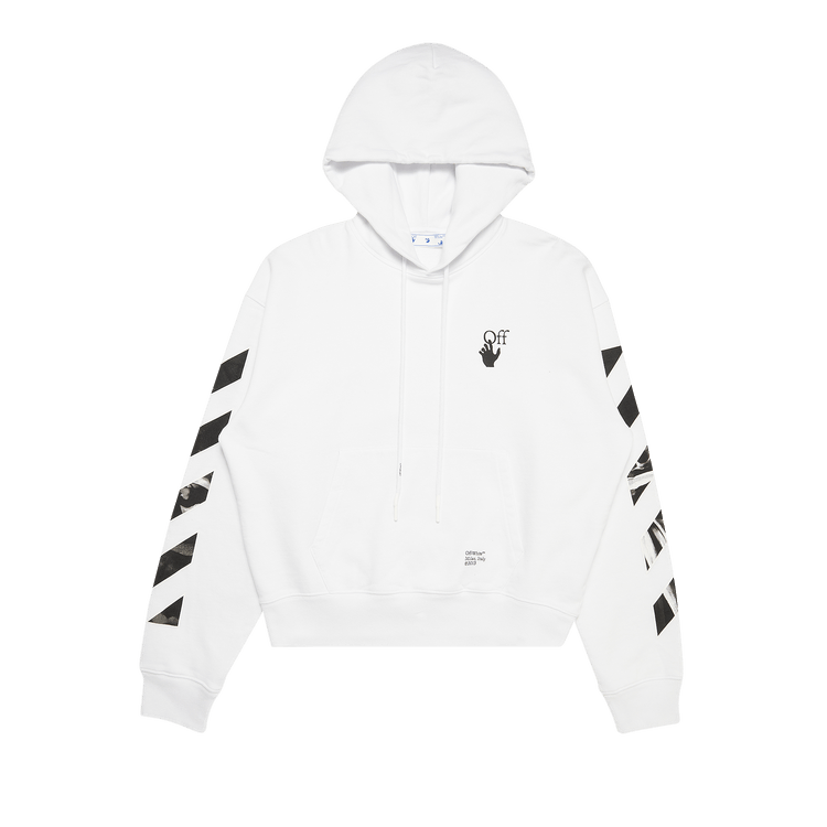 Off-White Carav Arrow Over Hoodie "White/Black"