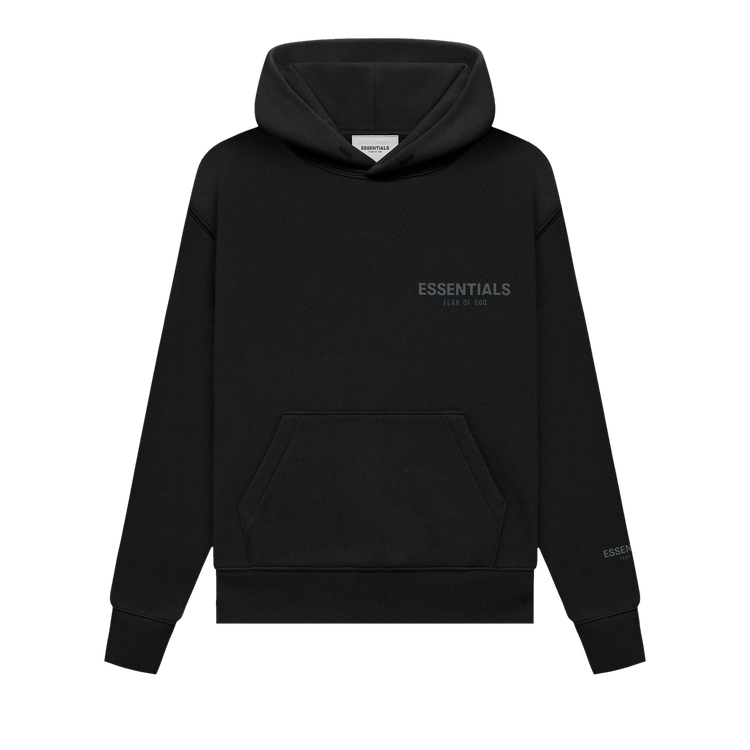 Fear of God Essentials Kids Pullover Hoodie "Black"