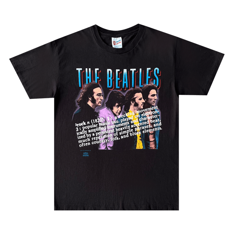 Vintage The Beatles Definition of Rock Tee "Black"