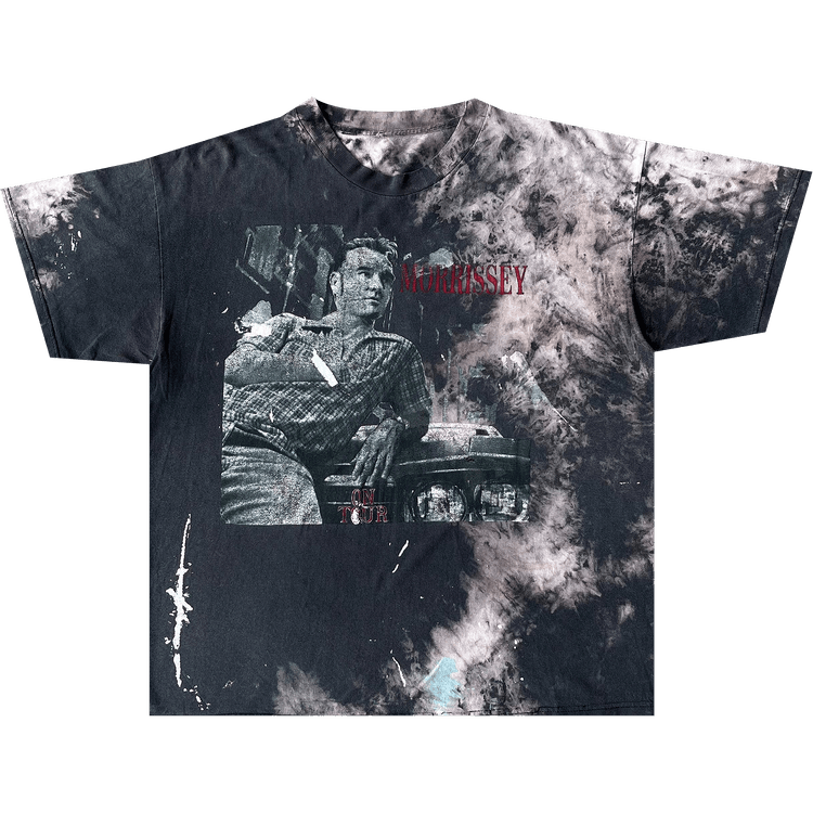 Vintage Morrissey Tie-Dye Tour Tee "Grey"