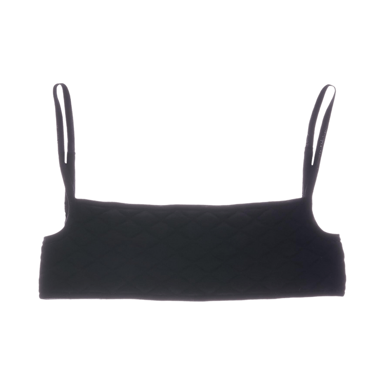 Helmut Lang Quilt Bra "Black"