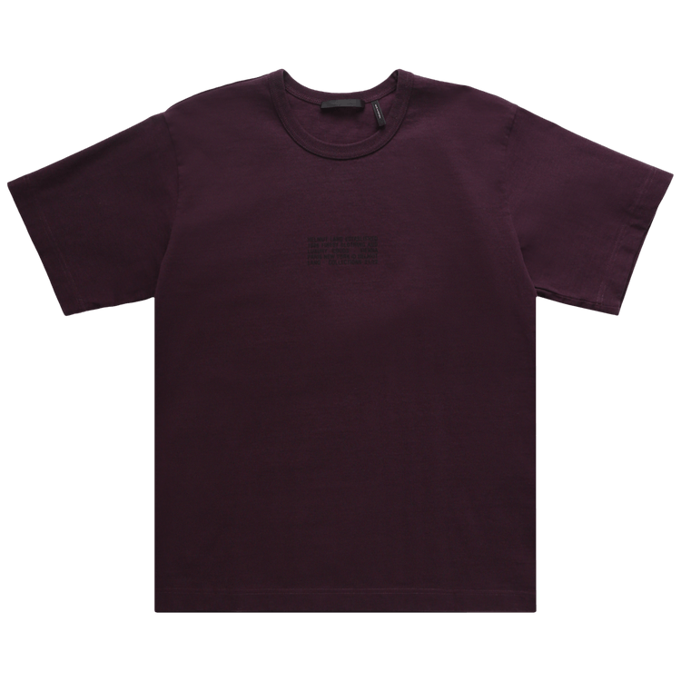 Helmut Lang Distort Tee "Mulberry"