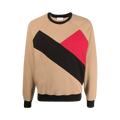 Saint Laurent Round-Neck Sweater "Fleece Camel"