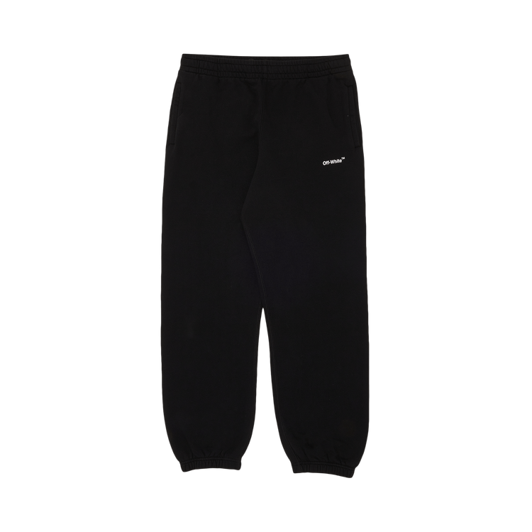 Off-White Caravag Diag Slim Sweatpant "Black/White"