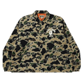 BAPE Sta Camo Relaxed Coach Jacket "Yellow"
