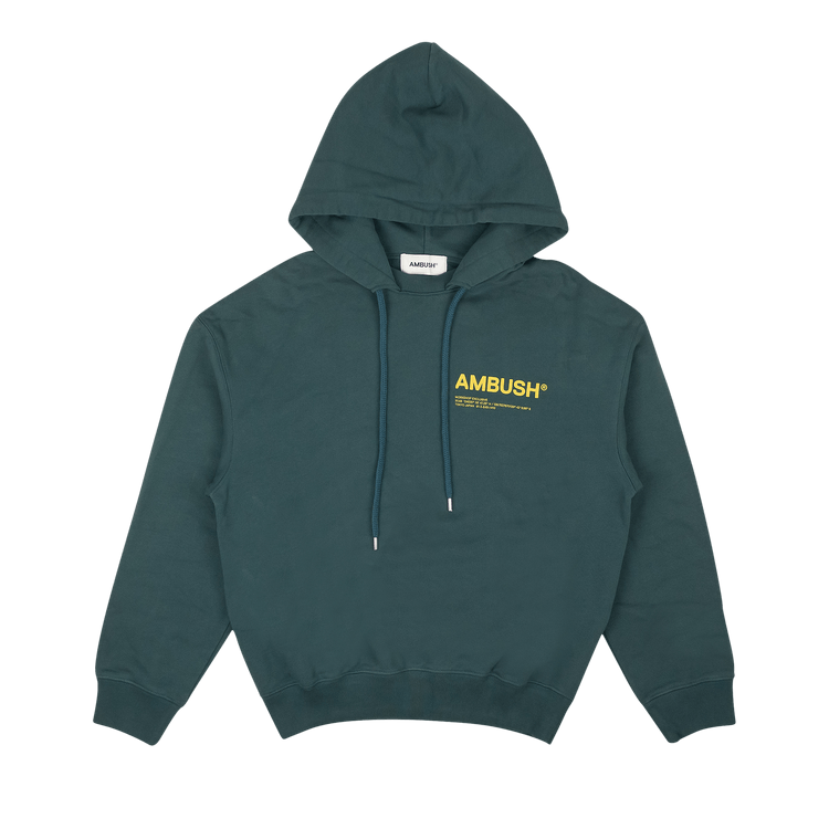 Ambush Fleece Workshop Hoodie "Atlantic Deep Solar Power"