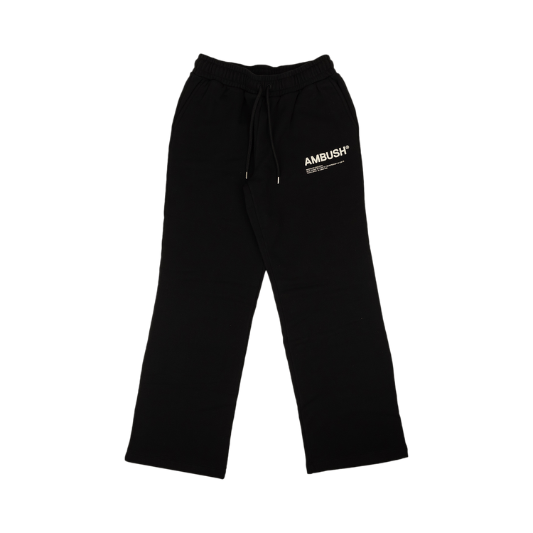 Ambush Fleece Workshop Pants "Black/Tofu"