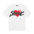 Stussy x Cactus Plant Flea Market Heart Tee "White"