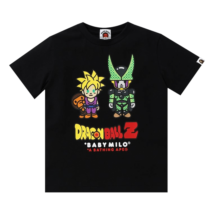 BAPE x Dragon Ball Z Baby Milo Son Gohan & Cell Tee "Black"