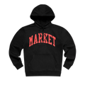 Market Arc Puff Hoodie "Black"