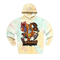 Chinatown Market Hnnng Tie-Dye Hoodie "Perry Twinkle Tie-Dye"