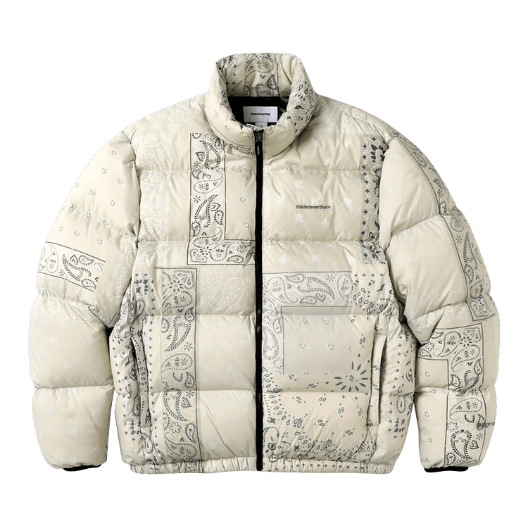 thisisneverthat PERTEX T Down Jacket "Bandana Cream"