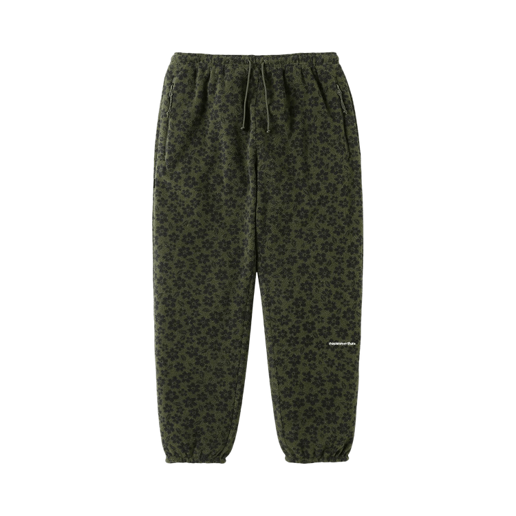 thisisneverthat Fleece Pant "Olive"