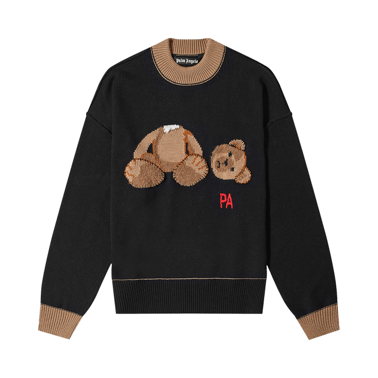 Palm Angels PA Bear Sweater "Black/Brown"