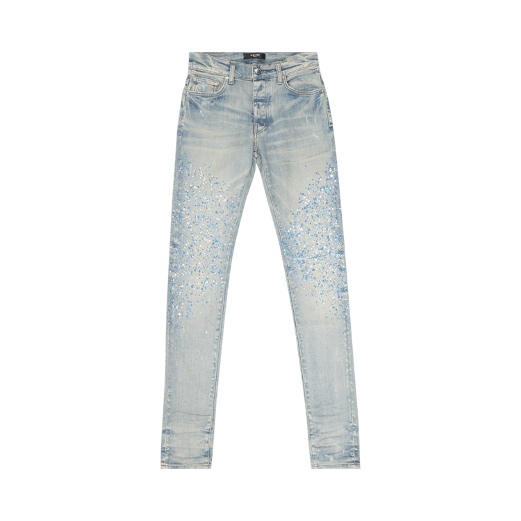 Amiri Crystal Painter Jean "Clay/Indigo"
