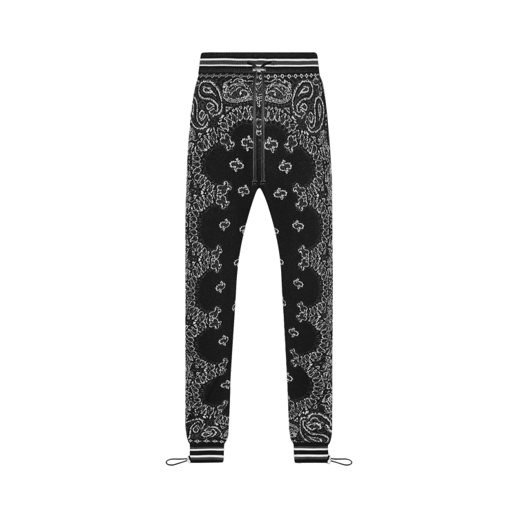 Amiri Bandana B-Ball Sweatpants "Black/Grey"
